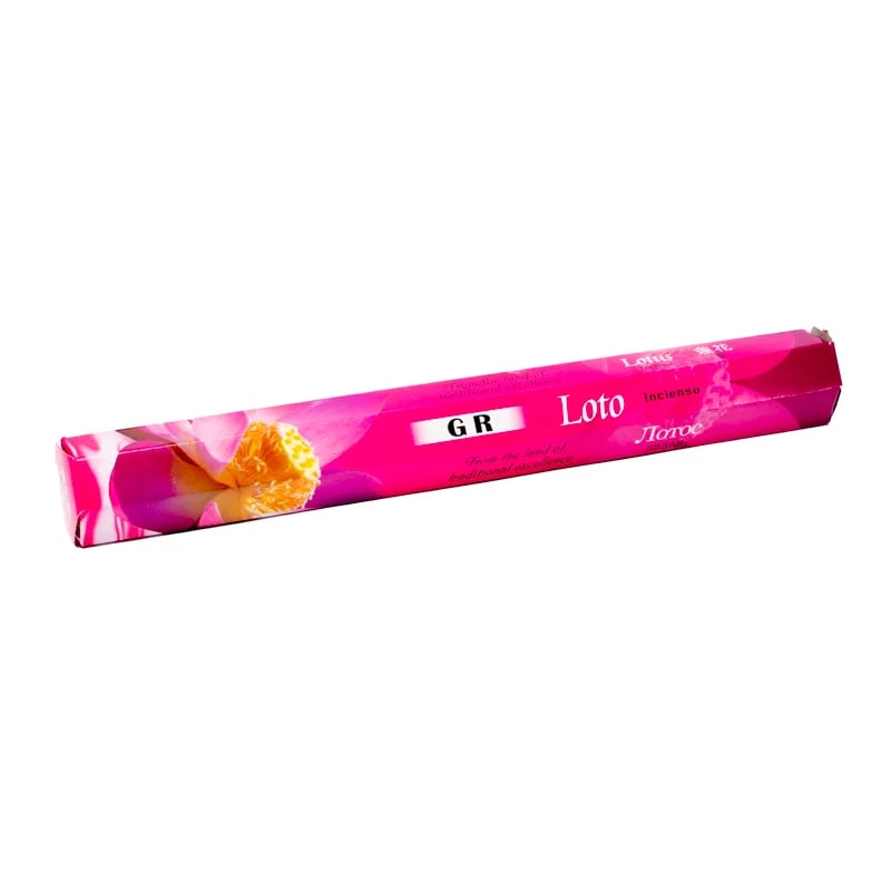 Räucherstäbchen Lotus Sechseck-Packung | Spirit of Gaia