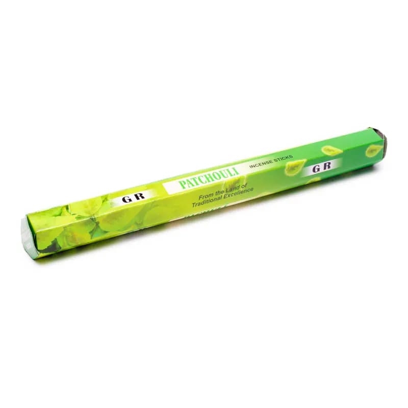 Räucherstäbchen Patchouli Sechseck-Packung | Spirit of Gaia