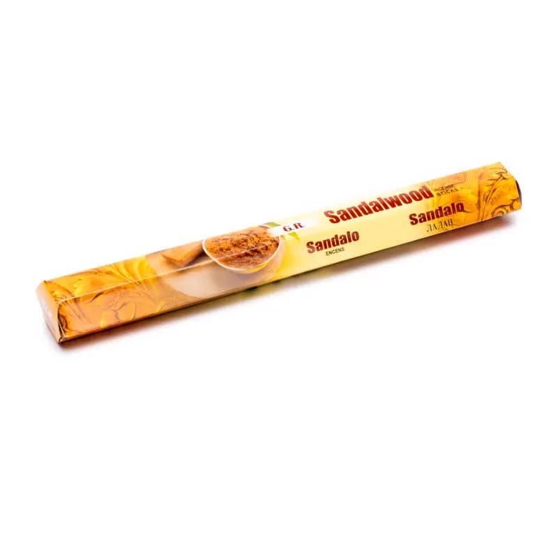 Räucherstäbchen Sandelholz Sechseck-Packung | Spirit of Gaia