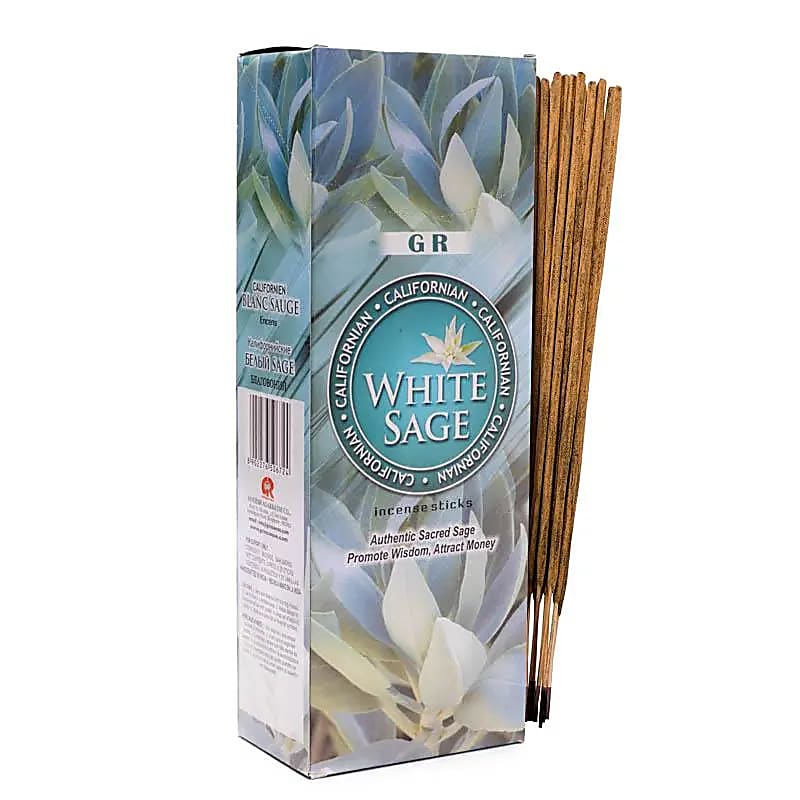 Räucherstäbchen White Sage Sechseck-Packung GR