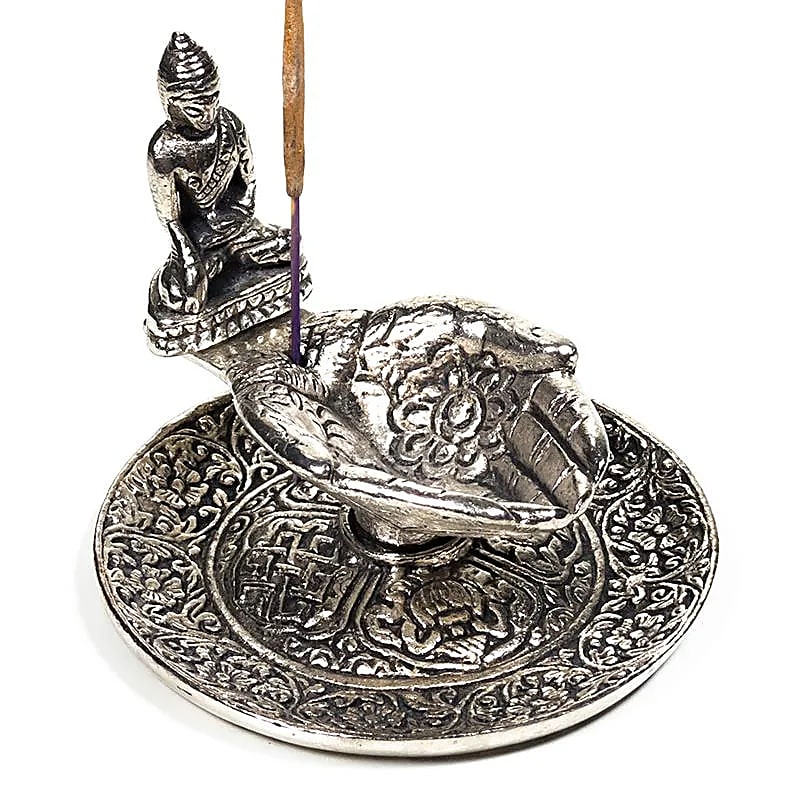 Räucherstäbchenhalter Hände mit Buddha | Spirit of Gaia