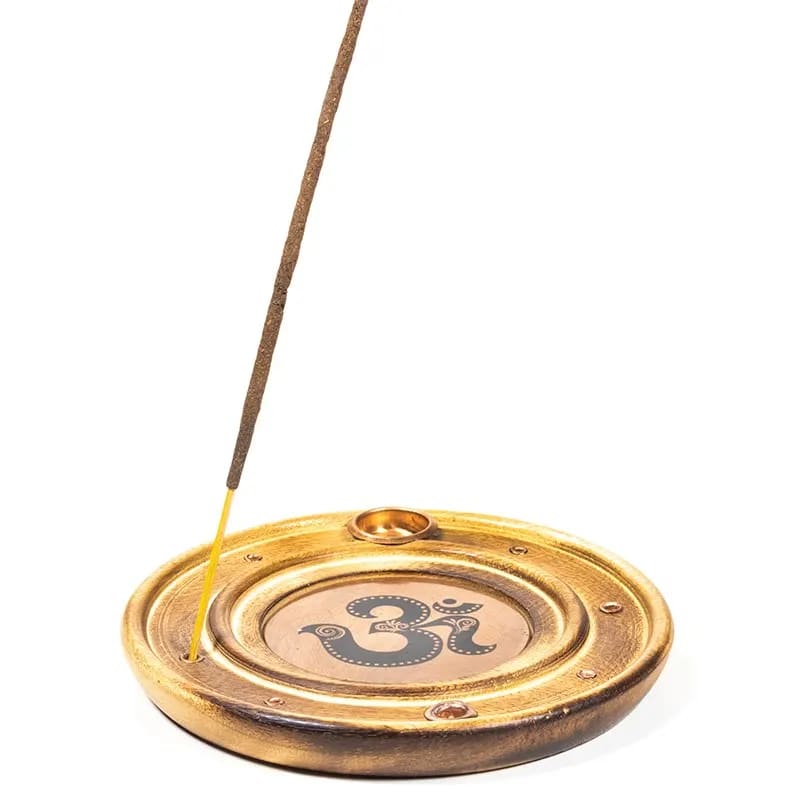 Räucherstäbchen- & -kegelhalter OM