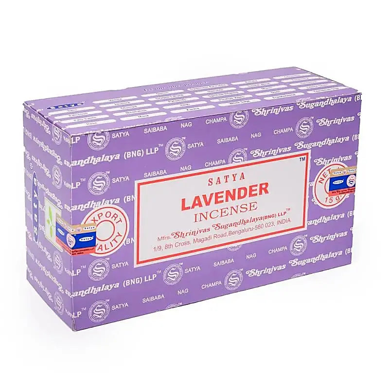 Satya Lavendel Masala-Räucherstäbchen – Packung