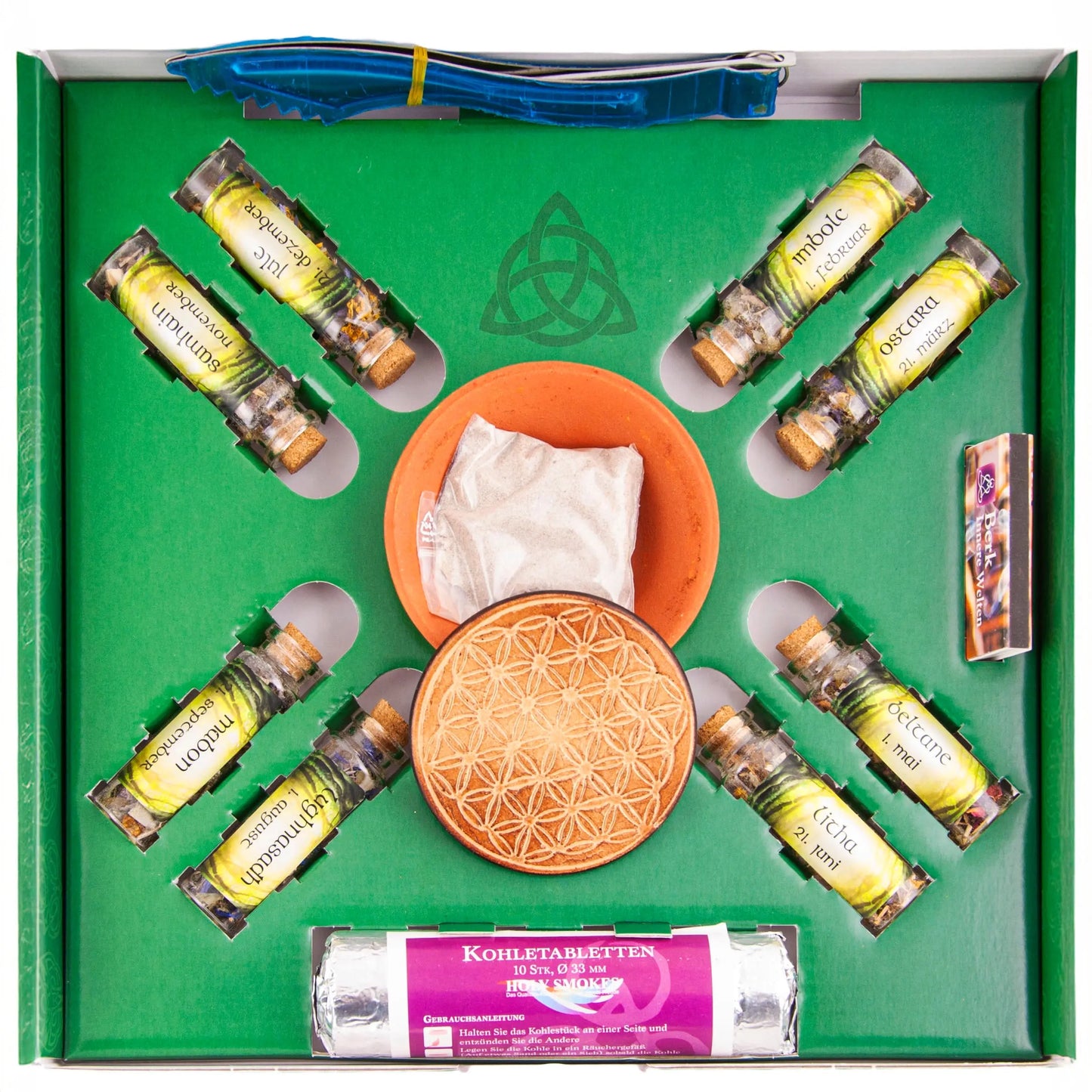 Räucherset Jahreskreisfeste - Jahreskreisfeste Räucherung - Spirit of Gaia