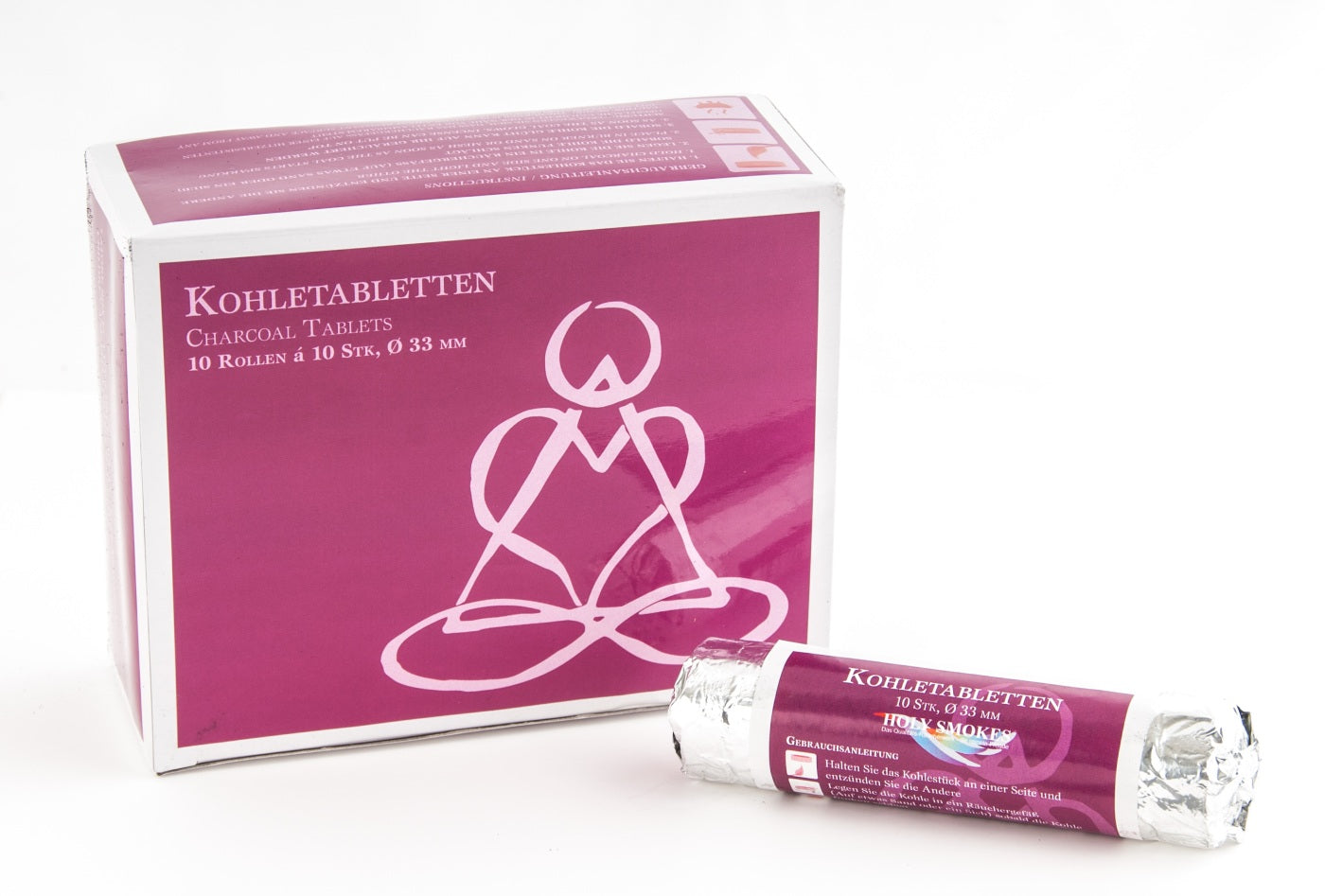 Kohletabletten 3,3 cm | Spirit of Gaia