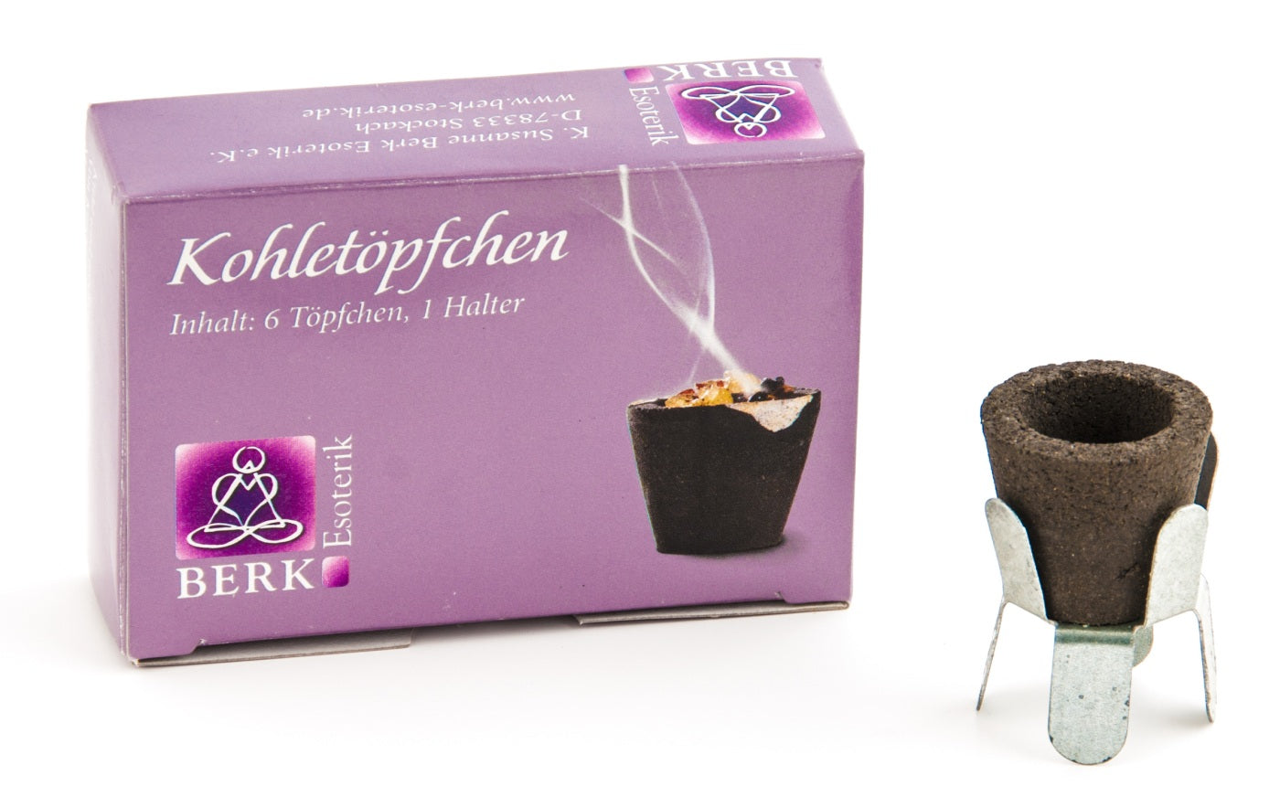 Kohletöpfchen à 6 Stück pro Packung | Spirit of Gaia