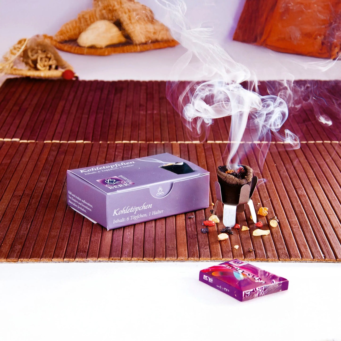 Kohletöpfchen à 6 Stück pro Packung Berk