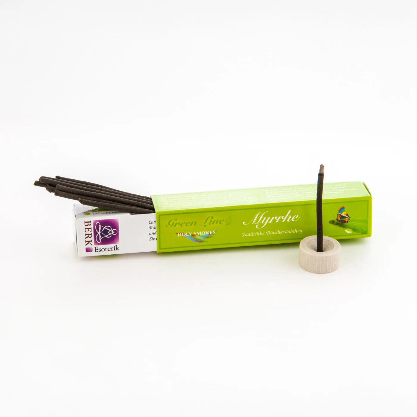 Myrrhe Räucherstäbchen (naturrein) | Green Line Qualität ohne Bambus Berk