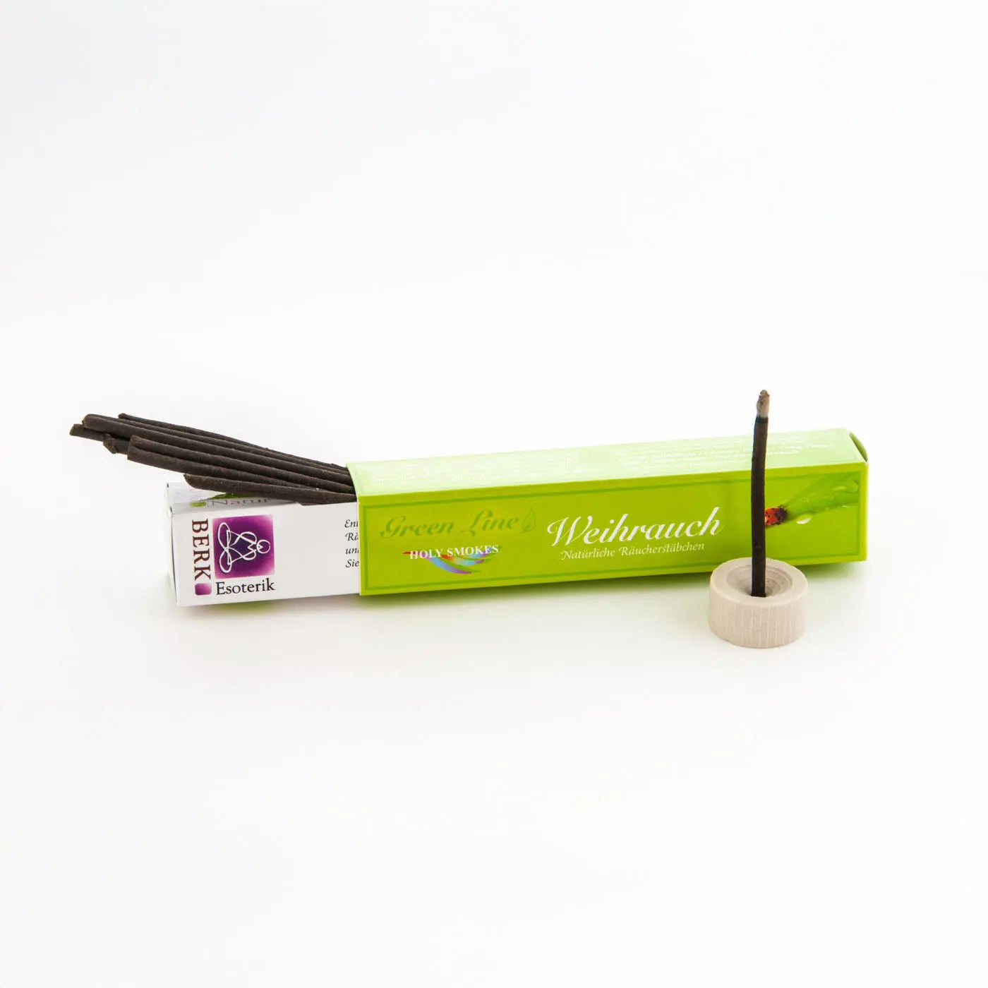 Weihrauch Räucherstäbchen (naturrein) | Green Line Qualität ohne Bambus Berk