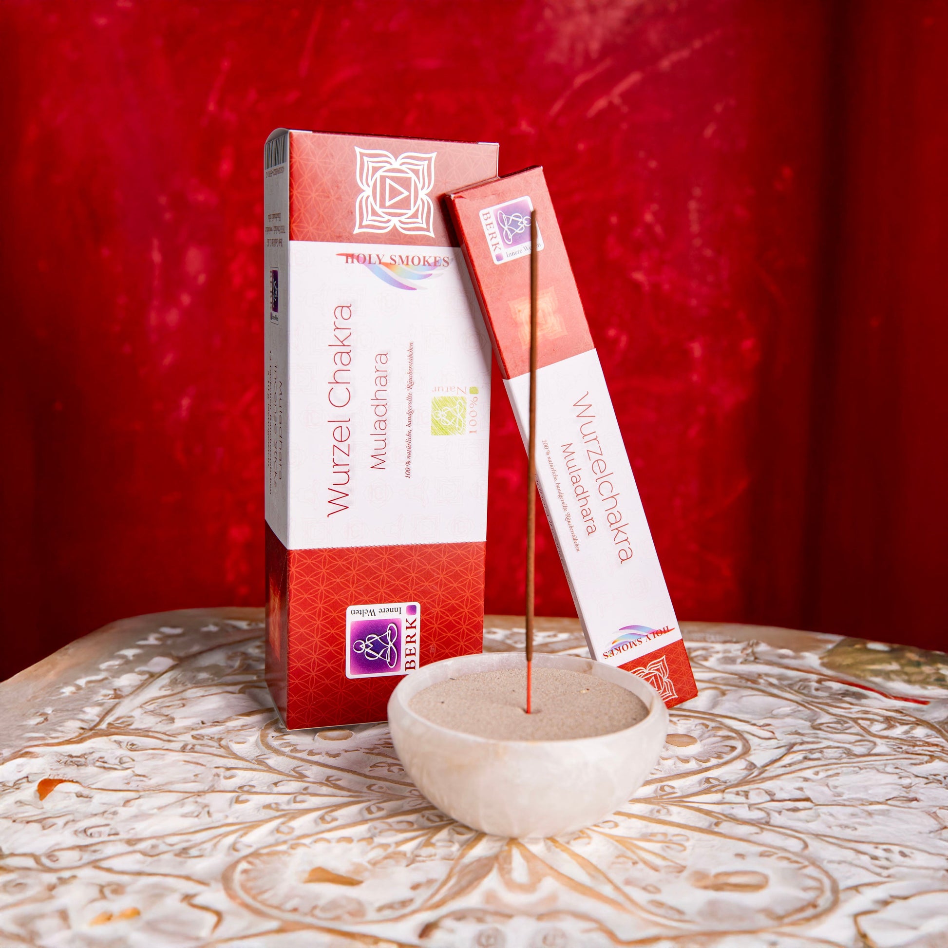 Wurzelchakra Räucherstäbchen – Erdung, die man riechen kann Berk