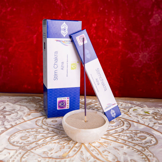 Stirnchakra Räucherstäbchen – schärfe deinen inneren Blick Aurum Indigo