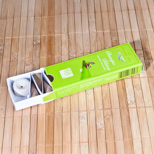 Champa-Blüten Räucherkegel (naturrein) | Green Line Berk