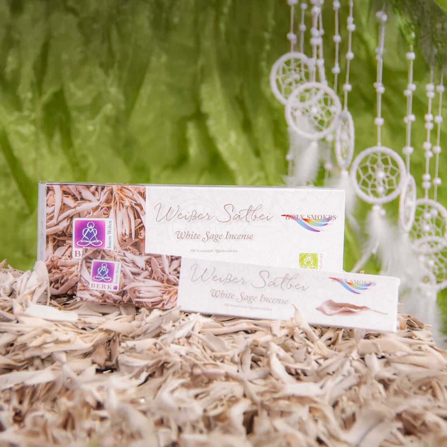 Weißer-Salbei Räucherstäbchen – 100 % naturrein