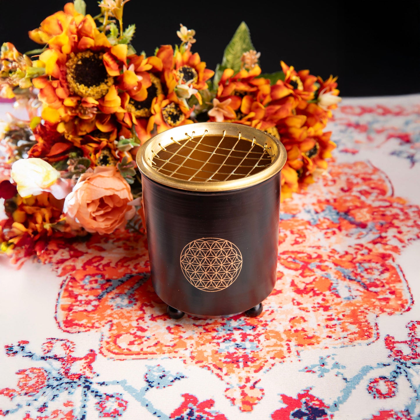 Netz-Räuchergefäß "Mondana" (groß) | Eleganz trifft auf Einfachheit Berk