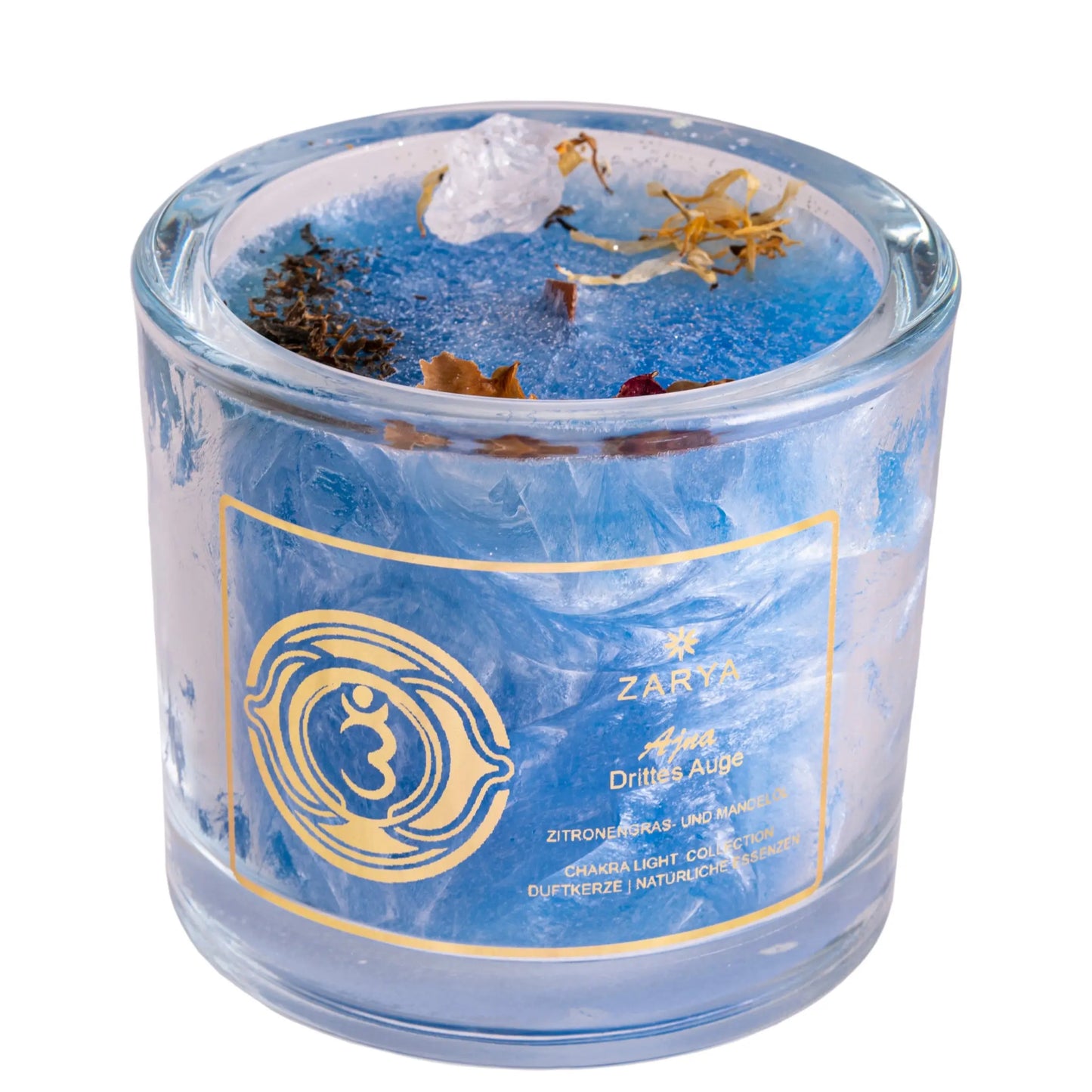 Drittes Auge / Stirnchakra Kerze - Ajna | Spirit of Gaia