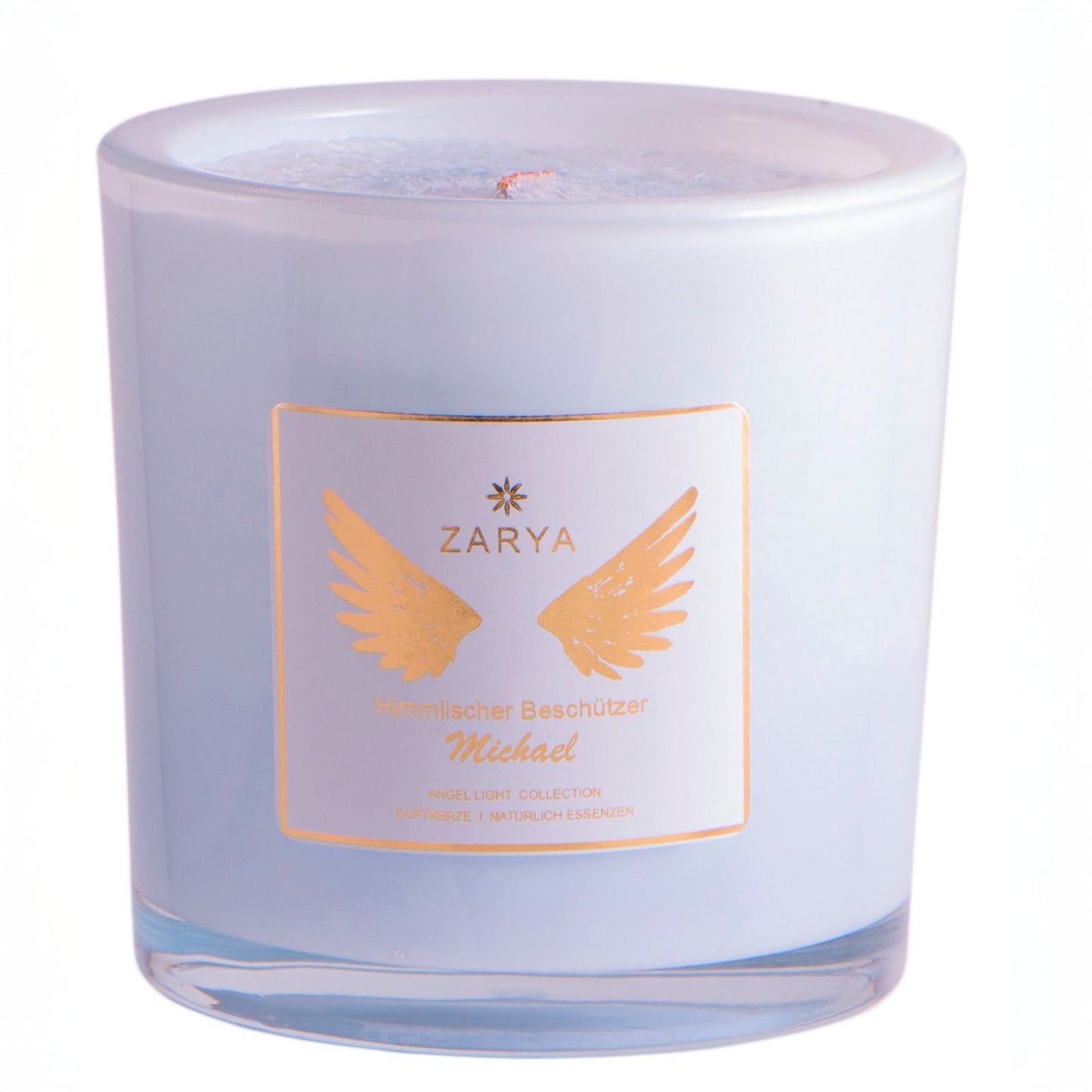Engelkerze "Michael" | Schutz, Kraft & Mut | 100% Ätherische Öle Zarya