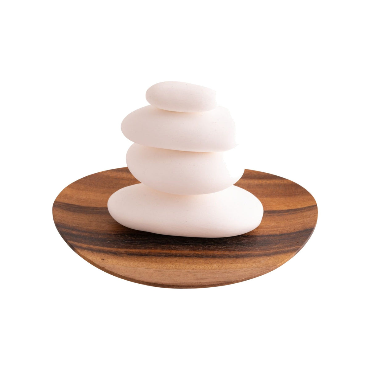 Duftstein Set Stone Balance, freigestellt auf weißem Grund