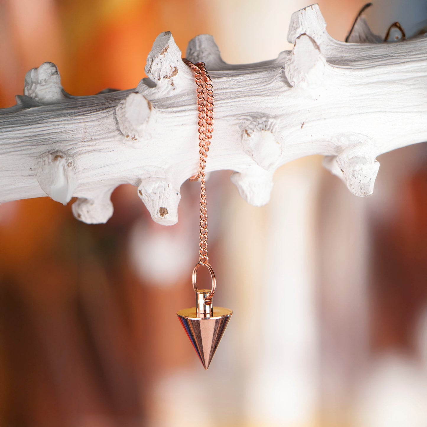 Kegelpendel aus verkupfertem Messing Berk