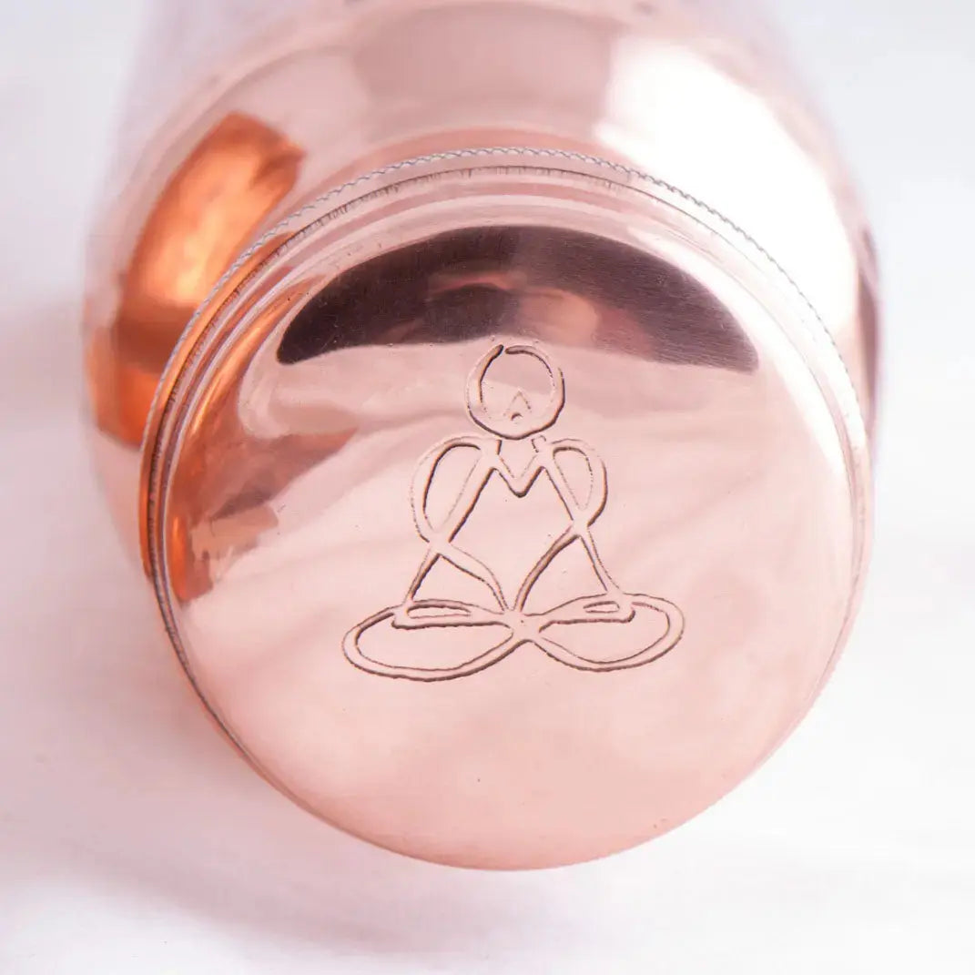 Trinkflasche aus Kupfer, 650ml | Spirit of Gaia