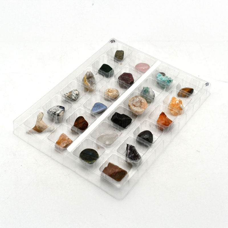 Adventskalender "Amethyst Forest" | Fossilien, Rohsteine & Trommelsteine Spirit of Gaia