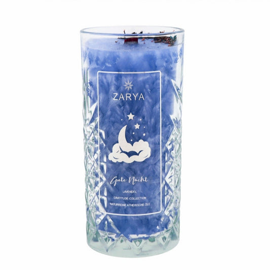 Zeremonie Kerze Gute Nacht - Lavendel | Spirit of Gaia