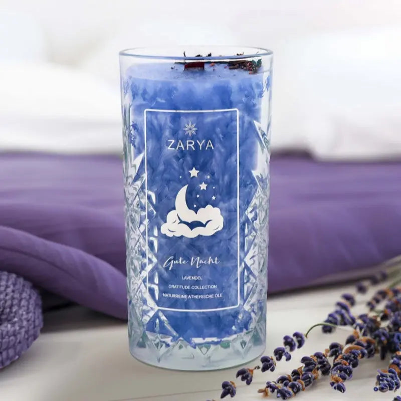 Zeremonie Kerze Gute Nacht - Lavendel | Spirit of Gaia
