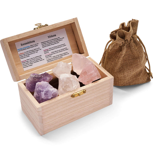 Grundmischung Quellwasser im Holzkästchen | Spirit of Gaia