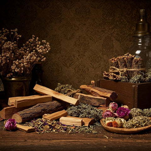 Hölzer, Blüten & Kräuter