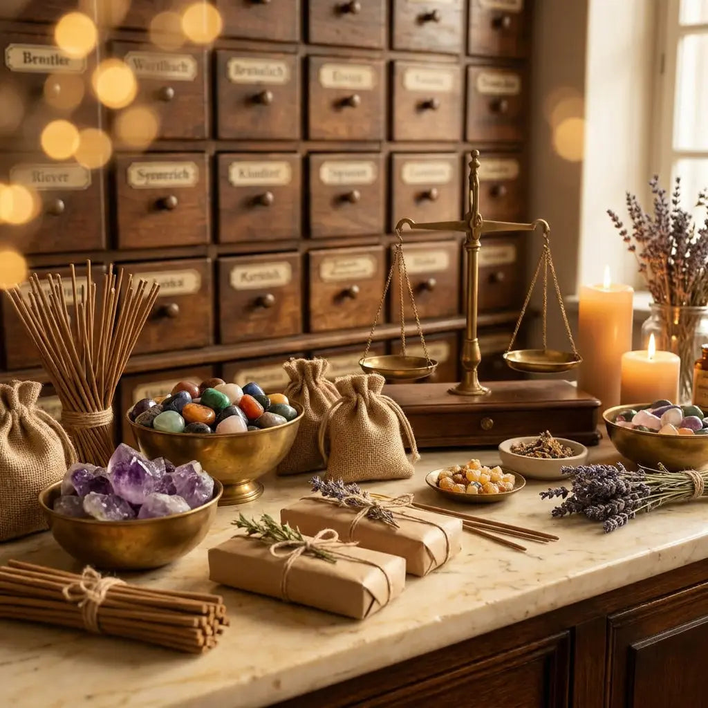 Angebote bei Spirit of Gaia – Heilsteine, Räucherwerk, Kerze und Düfte im Apotheken-Stil zum Vorteilspreis