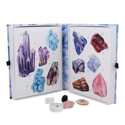 Adventskalender "Das große Adventsbuch der Kristalle" Spirit of Gaia