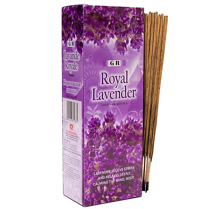 Räucherstäbchen Royal Lavender Sechseck-Packung GR