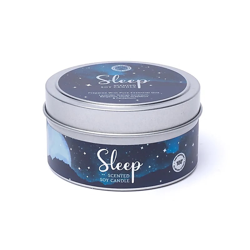 Sleep Duftkerze – Entspannende Sojawachskerze in Dose