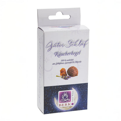 Guter Schlaf Räucherpyramiden | Sanfte Träume & Tiefe Entspannung Berk