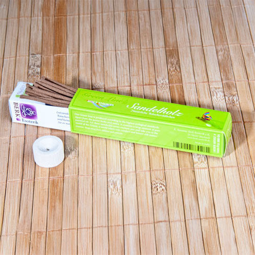 Sandelholz Räucherstäbchen (naturrein) | Green Line Qualität ohne Bambus Berk