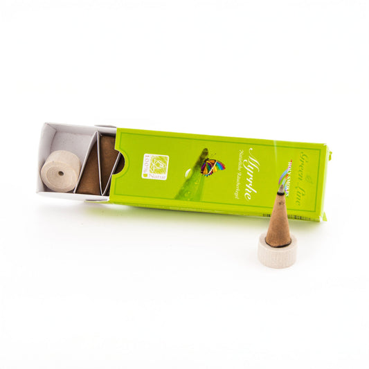 Myrrhe Räucherkegel (naturrein) | Green Line Berk