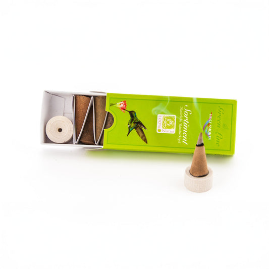 Green Line Räucherkegel Sortiment | Naturrein Berk