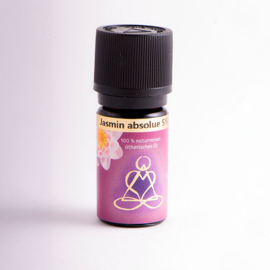 Jasmin absolue 5 % – Ätherisches Öl, 5 ml | Herzöffnung & Sinnlichkeit