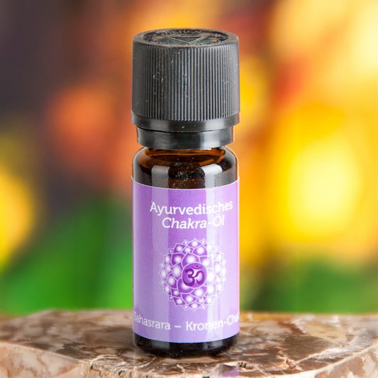 Kronen‑Chakra – Chakra‑Öl Sahasrara, 10 ml | Spirituelle Verbundenheit  & Erleuchtung