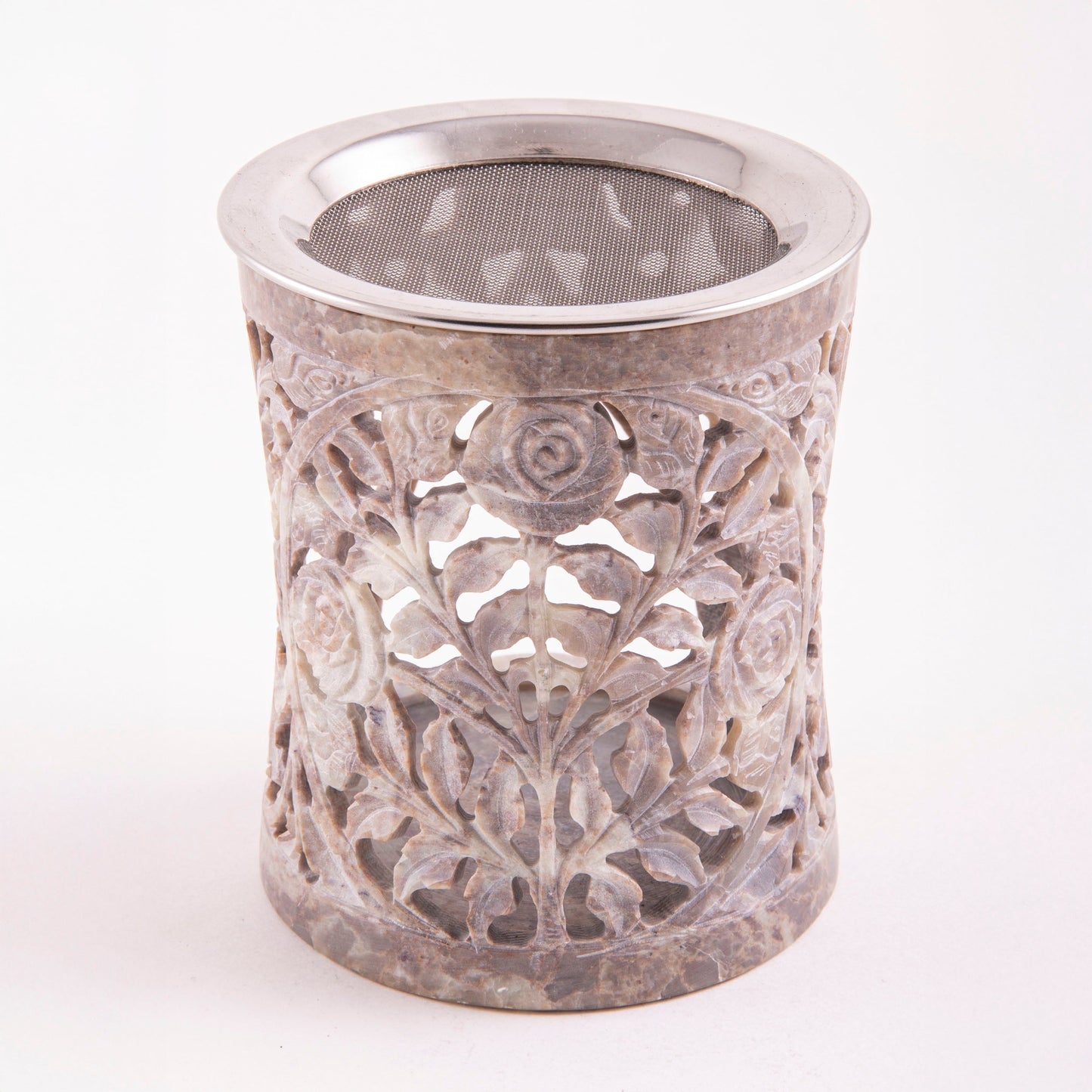 Räuchergefäß "Tripuri" aus Speckstein | Indische Handwerkskunst Spirit of Gaia