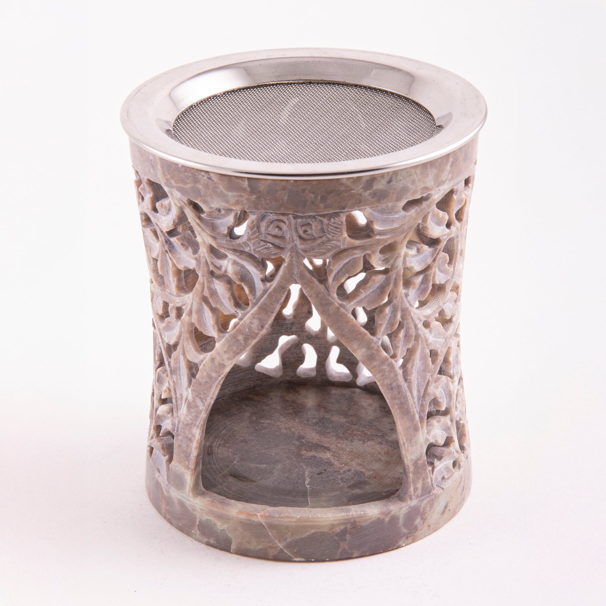 Räuchergefäß "Tripuri" aus Speckstein | Indische Handwerkskunst Spirit of Gaia