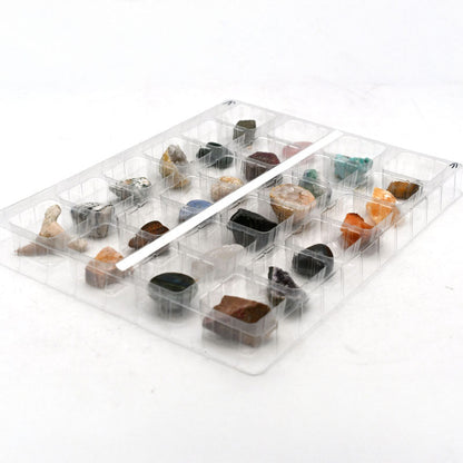 Adventskalender "Amethyst Forest" | Fossilien, Rohsteine & Trommelsteine Spirit of Gaia