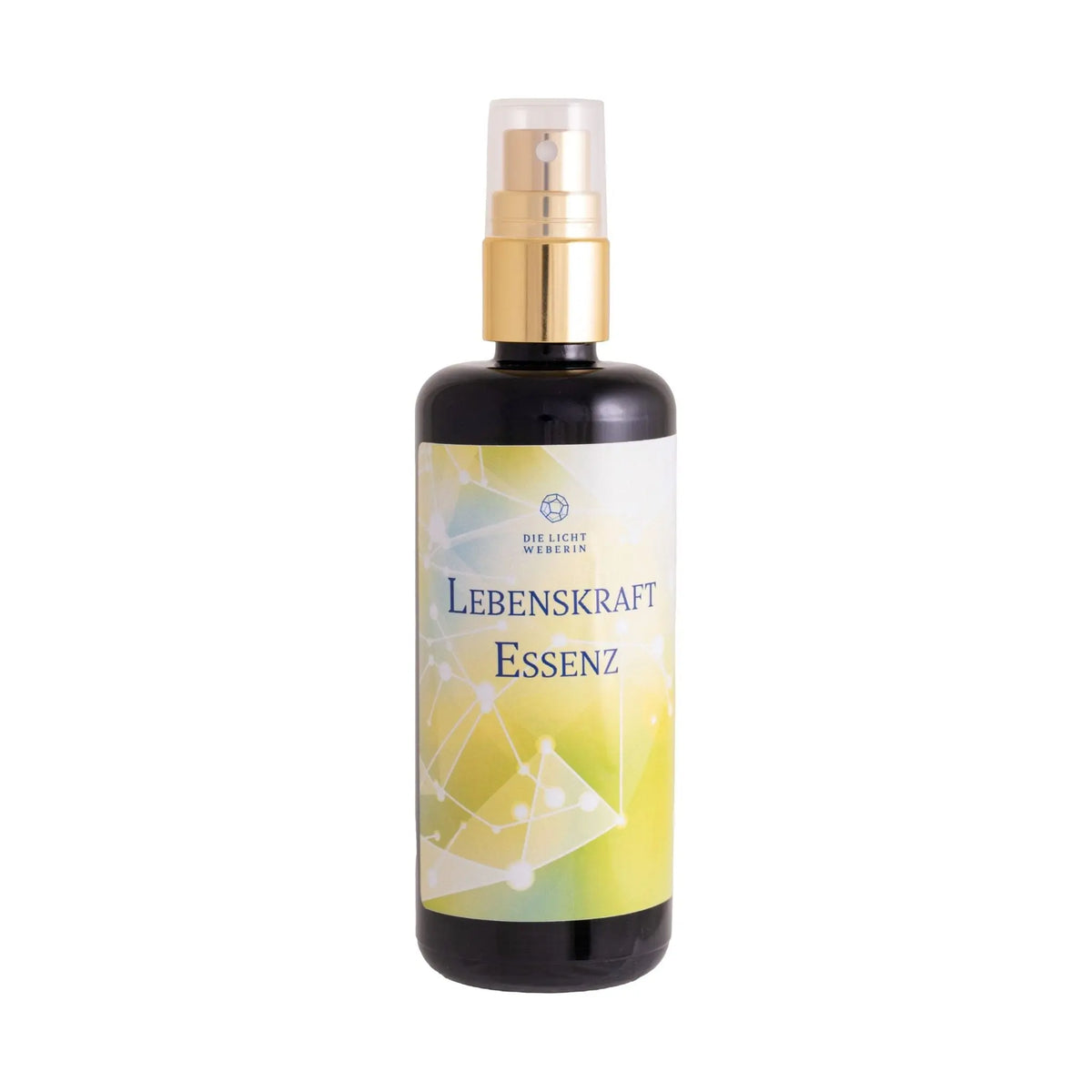 Aura Spray Lebenskraft, 100 ml, Flasche freigestellt auf weißem Grund