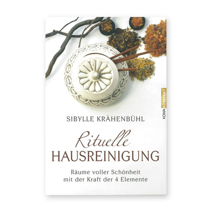 Buch Rituelle Hausreinigung von Sibylle Krähenbühl, Cover freigestellt auf weißem Grund