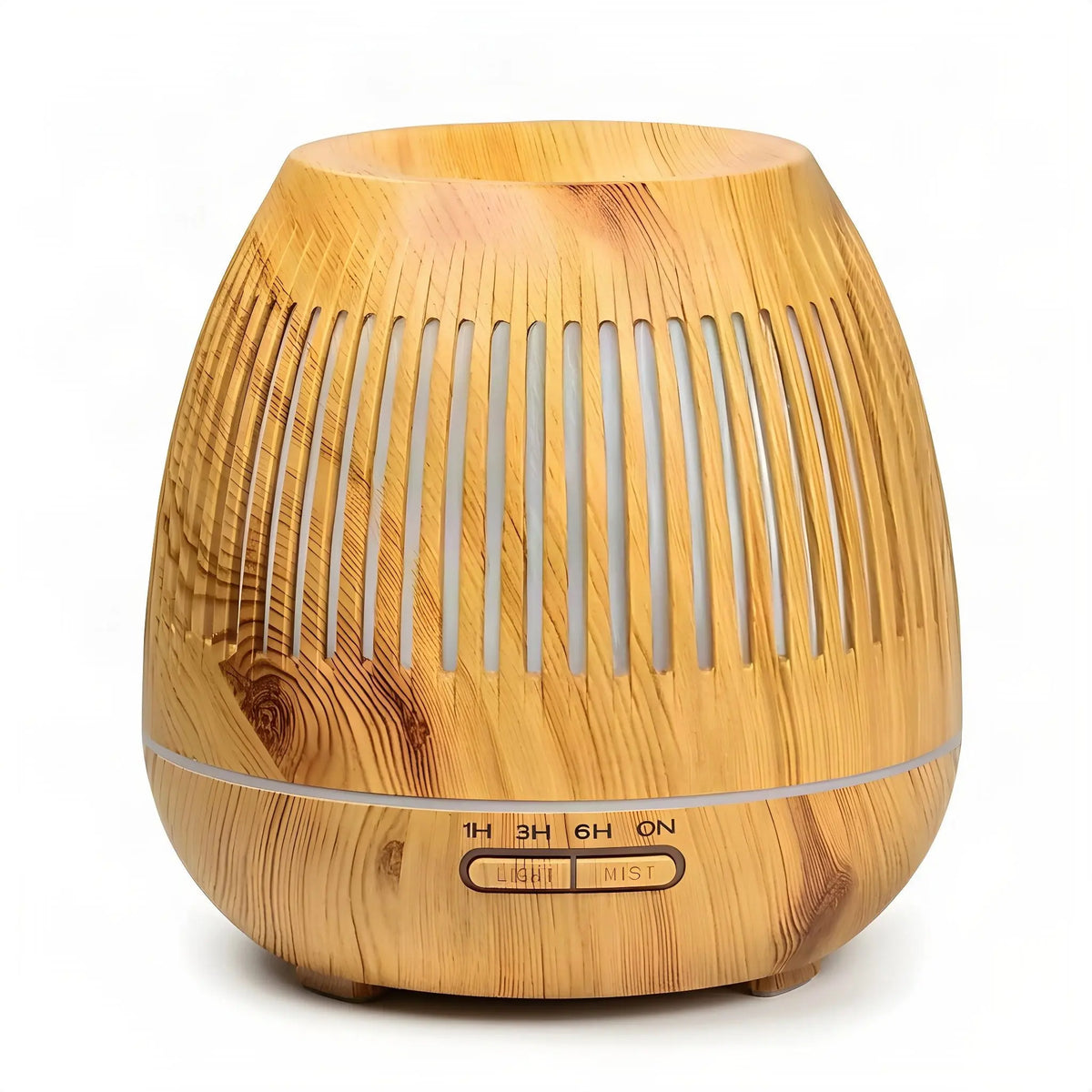 Aroma Diffuser Gaia freigestellt auf weißem Hintergrund mit weichem Schatten