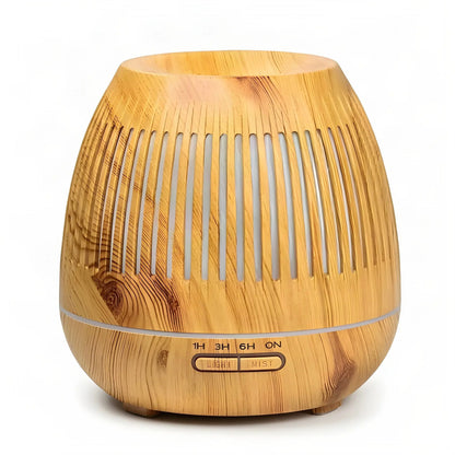 Aroma Diffuser Gaia freigestellt auf weißem Hintergrund mit weichem Schatten