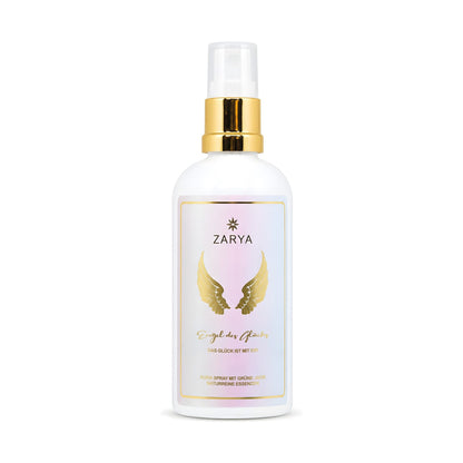 Engel des Glücks Aura Spray 100 ml, freigestellt auf weißem Grund