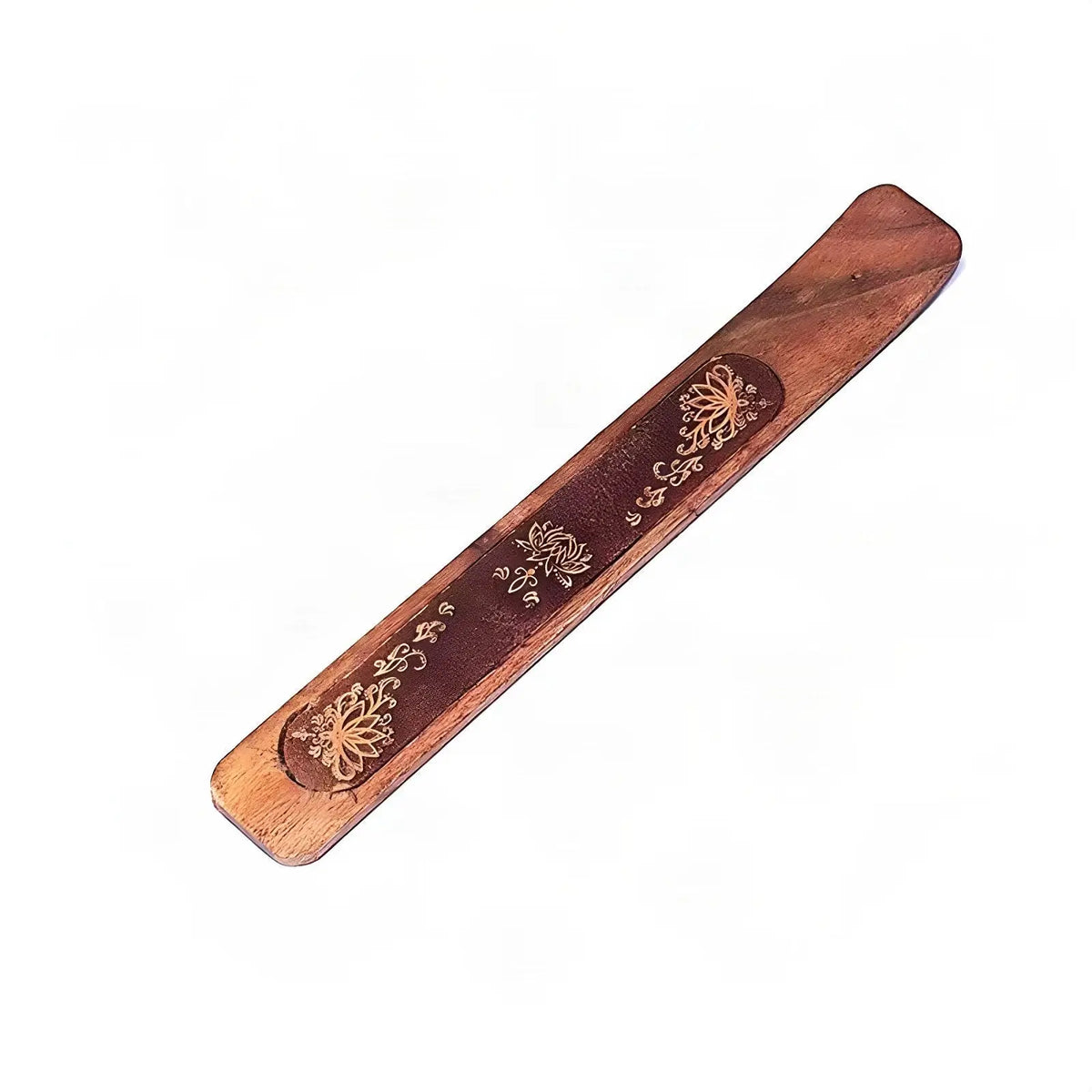 Räucherstäbchenhalter Lotus, freigestellt auf Weiß