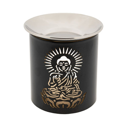 Räuchergefäß Buddha, freigestellt auf weißem Grund
