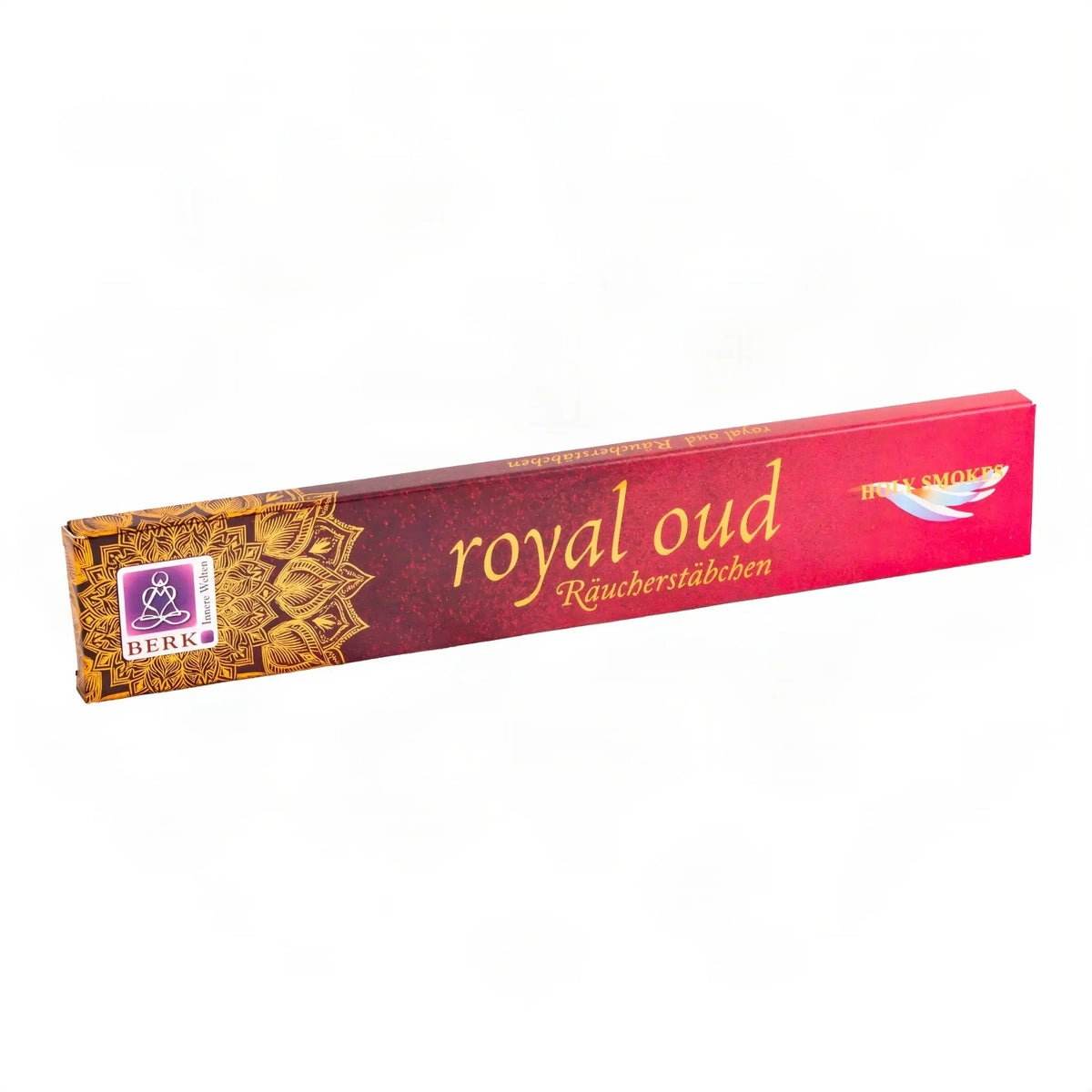 Räucherstäbchen Royal Oud von Berk, Packung, freigestellt auf Weiß