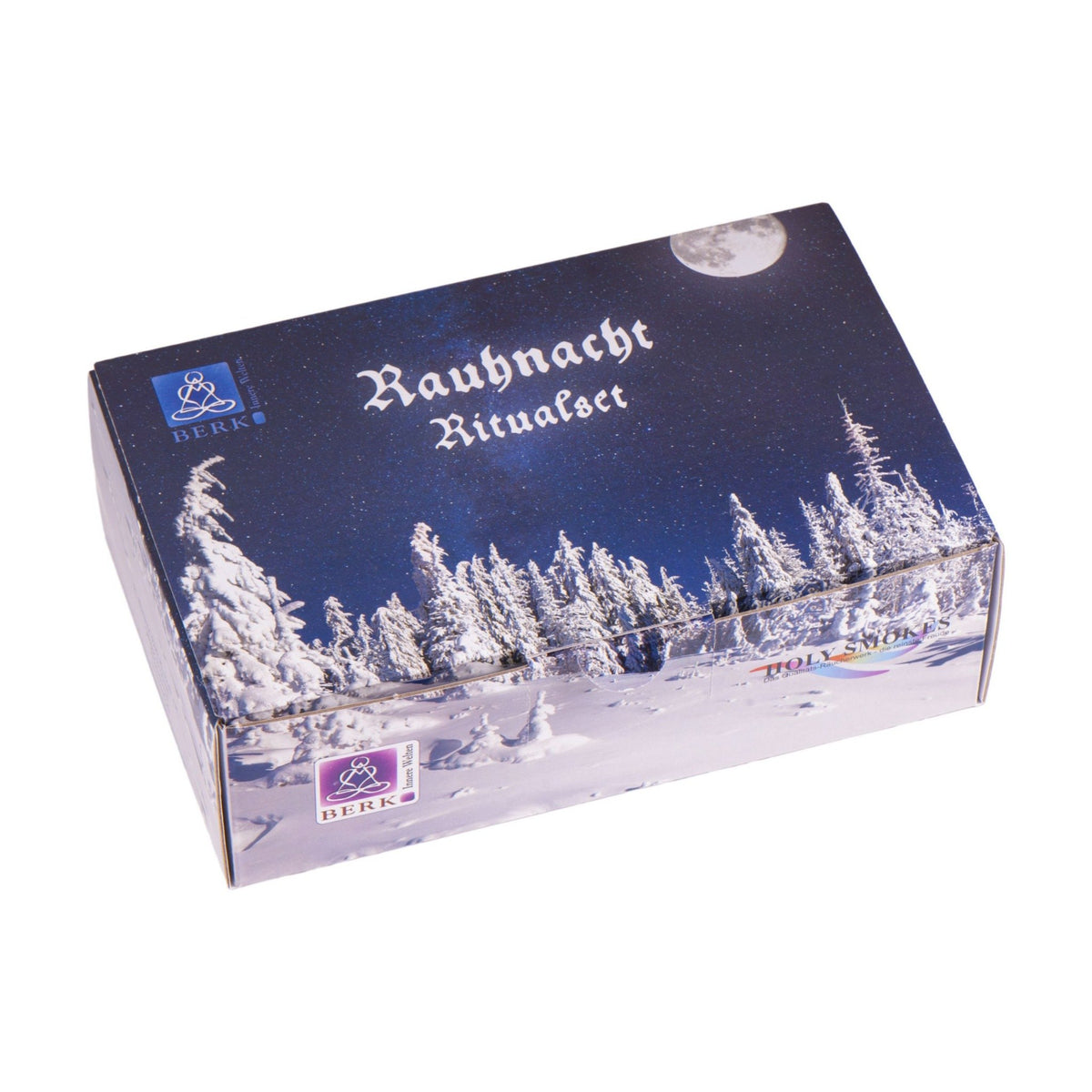 Rauhnacht Ritualset von Berk: Geschenkbox, freigestellt auf Weiß
